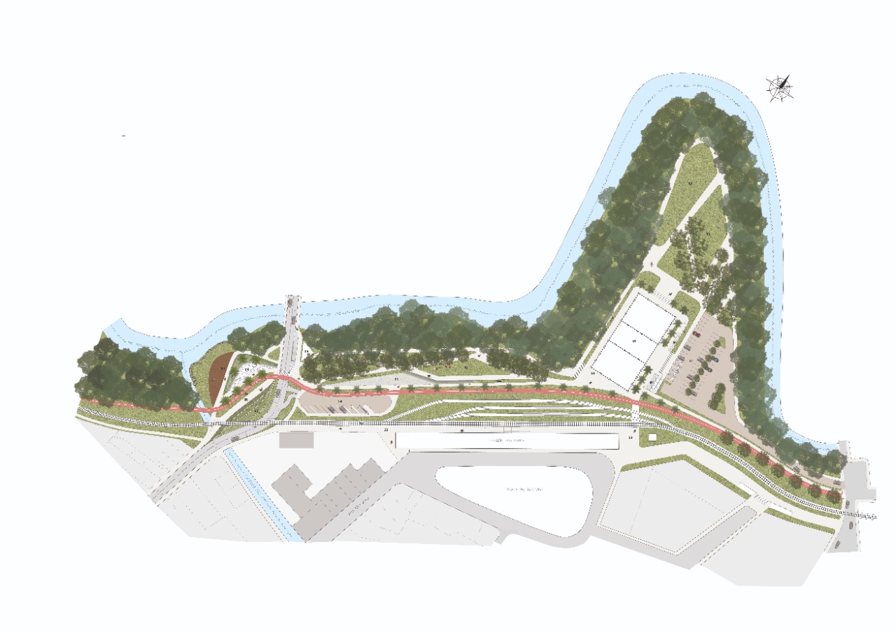 Requalificação urbana - Parque Estação das Artes